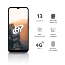 HYLine 6.56&quot; HD, SC9863A1 Octa-Core Processor, Android, 4GB RAM, 64GB Storage, 5MP/13MP, 4000mAh, Includes Clear Case, Screen Protector and Earphones - Black