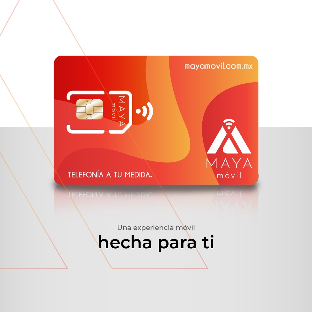 Maya Móvil Plus (3GB, Vigencia 3 meses)