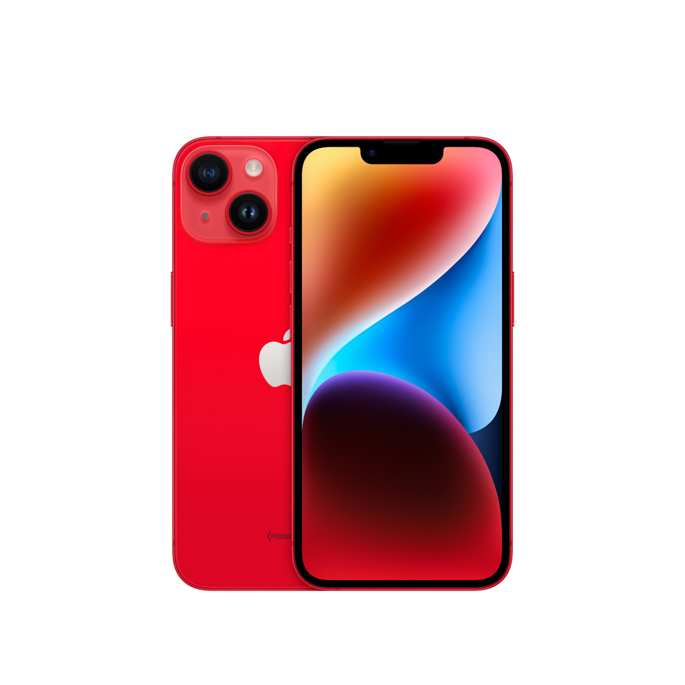 iPhone 14 128GB Rojo Reacondicionado Premium + SIM Maya Móvil 2GB
