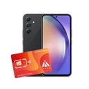 Samsung A54 6GB 128GB Negro Reacondicionado Premium + SIM Maya Móvil 2GB