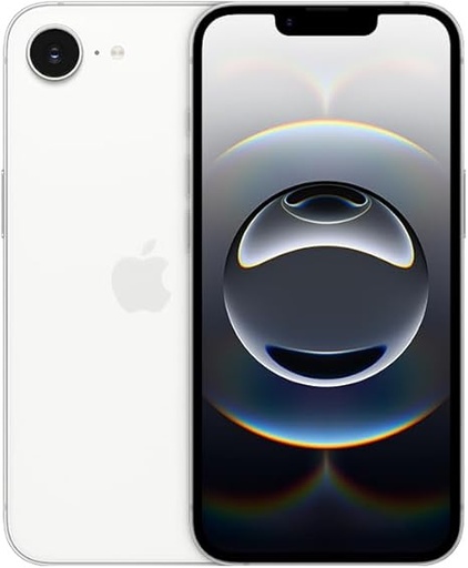 [IPH-16E-128WH-ID/NEW] iPhone 16E 8GB, 128GB 8GB - Blanco + Servicio Maya Móvil Plus 3GB vigencia 30 días